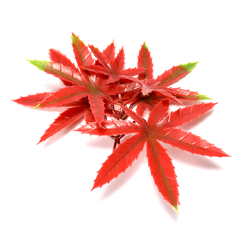 Césped artificial de arce rojo rosa