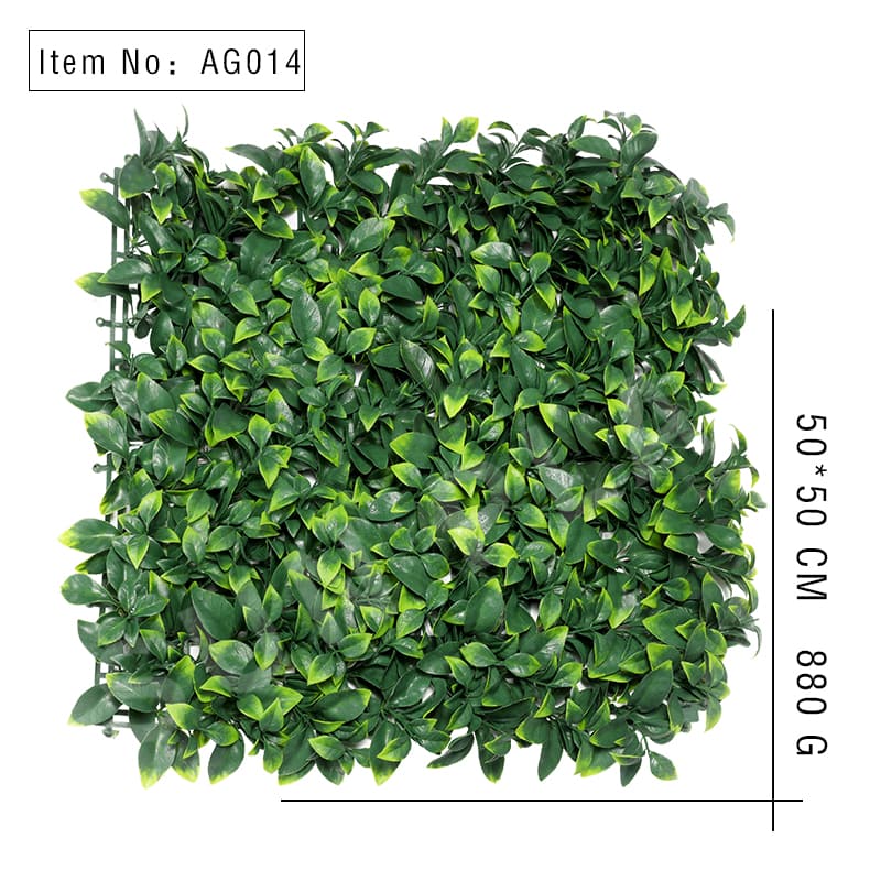 Césped artificial con hojas de Osmanthus