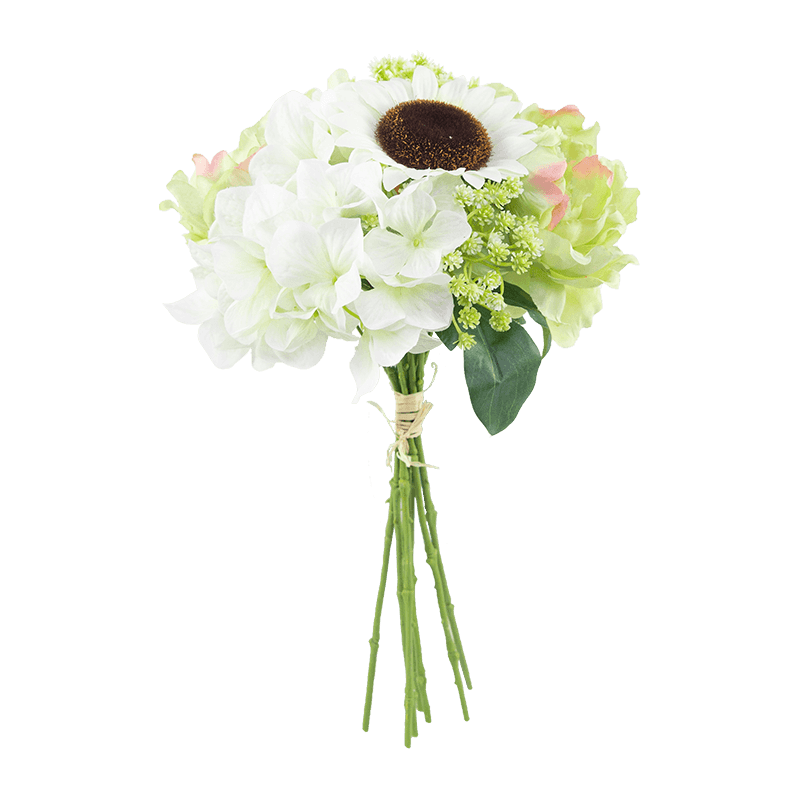 Ramo de hortensias artificiales