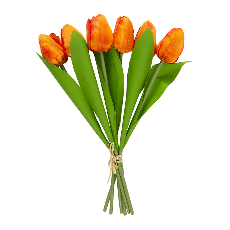 Ramo de tulipán artificial de 6 tallos