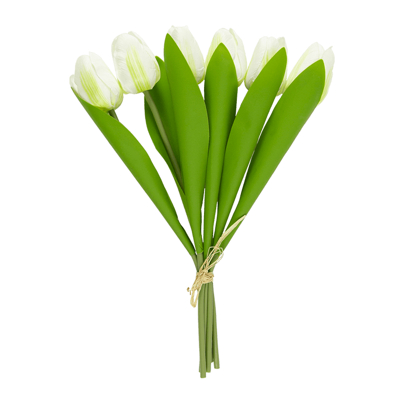 Ramo de tulipán artificial de 6 tallos