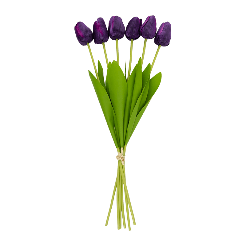Ramo de Tulipán Artificial 6 Flores 18,5