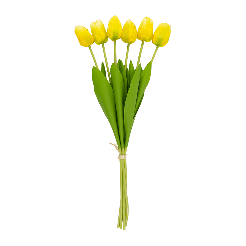 Ramo de Tulipán Artificial 6 Flores 18,5