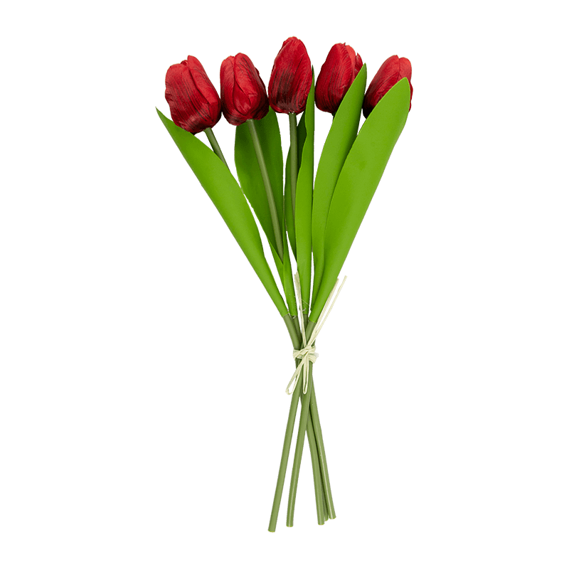 Ramo de Tulipán Artificial 6 Flores 18,5