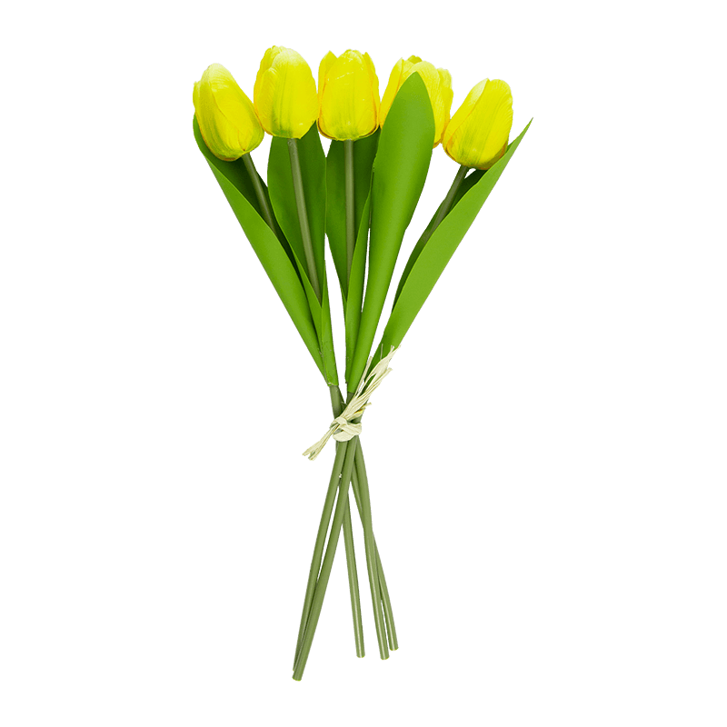 Ramo de Tulipán Artificial 6 Flores 18,5