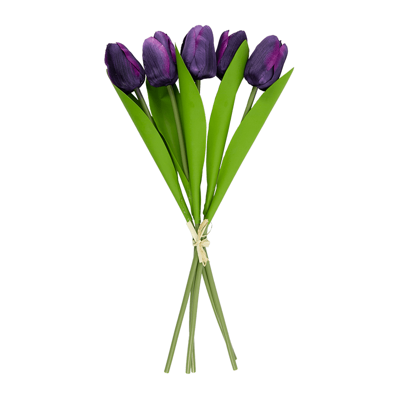 Ramo de Tulipán Artificial 6 Flores 18,5