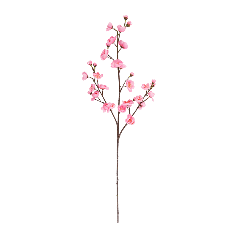 Flor de ciruela de tallo único 3 ramas 83cm