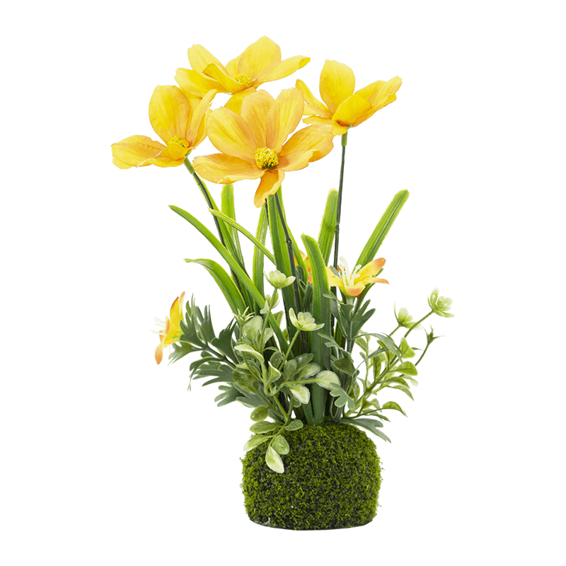 Artificial Daisy Bush 4 flores