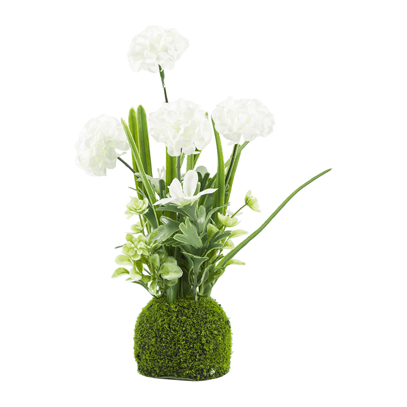 Planta artificial Daisy Ball de 26 cm