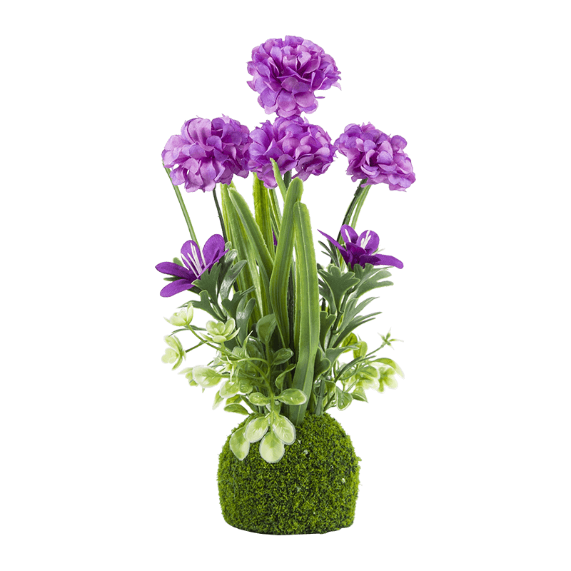 Planta artificial Daisy Ball de 26 cm
