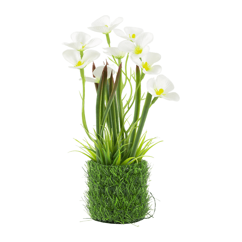 Flor de Pansy Artificial 23cm