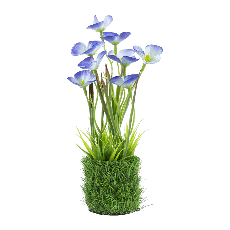 Flor de Pansy Artificial 23cm