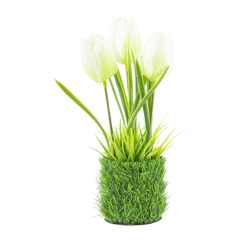 Flor de tulipán artificial de 20 cm