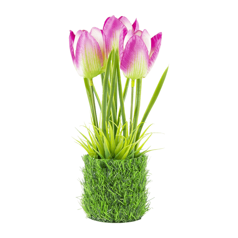 Flor de tulipán artificial de 20 cm