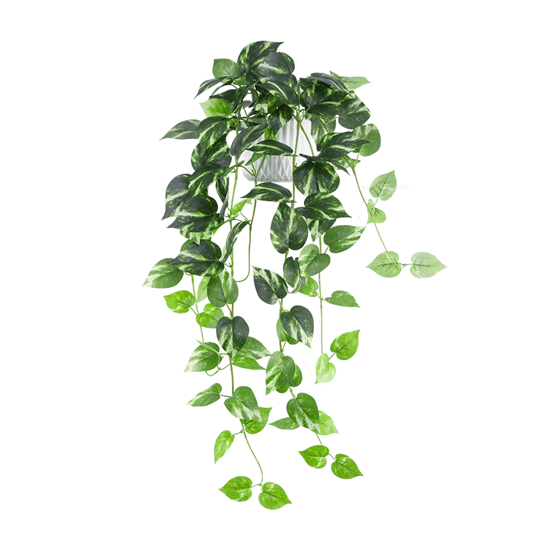 Planta de vegetación artificial en maceta de cemento de 32,8
