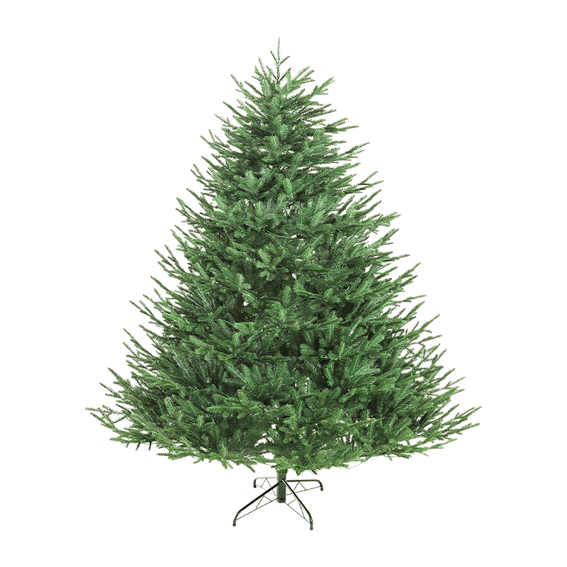 Árbol de Navidad artificial 150 cm 406 puntas Soporte de metal