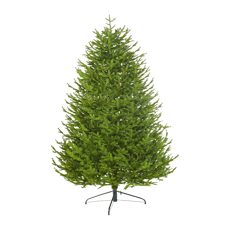 Soporte metálico para árbol artificial de PVC de 150 cm y 368 puntas